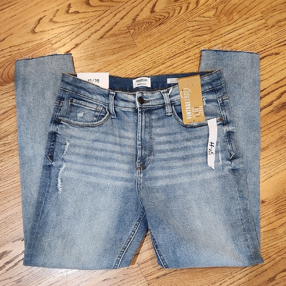 Kensie Light Blue High Rise Jeans